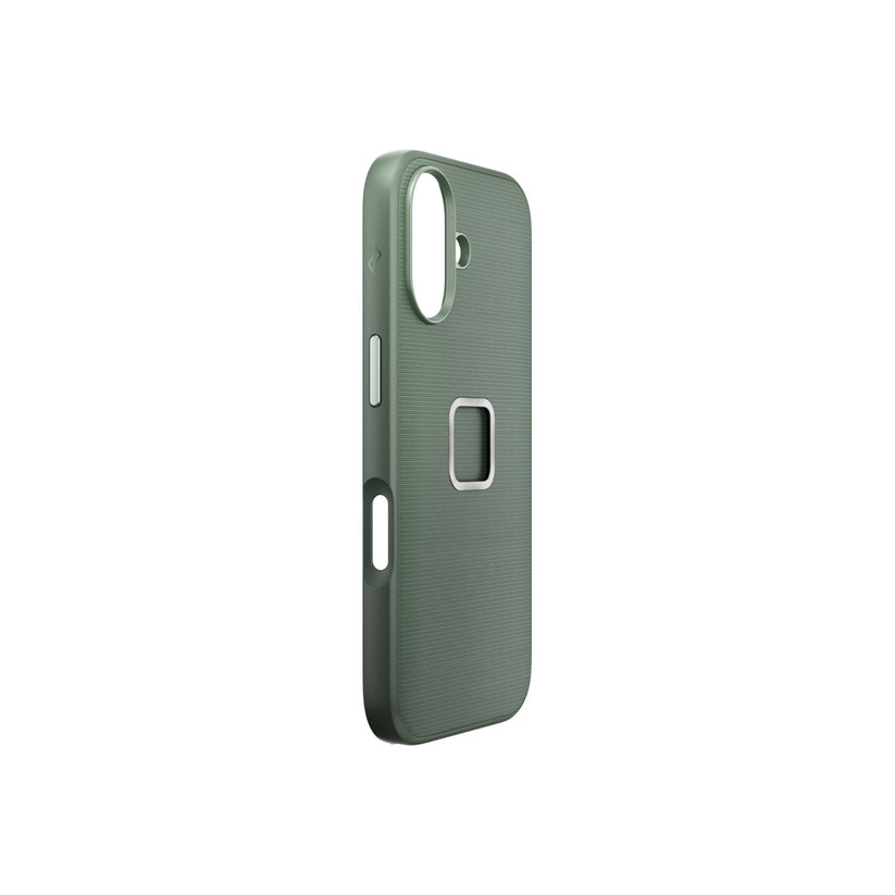 Kryt pro iPhone 16 Peak Design Mobile Everyday Fabric Case - šalvějově zelený - iSTYLE CZ