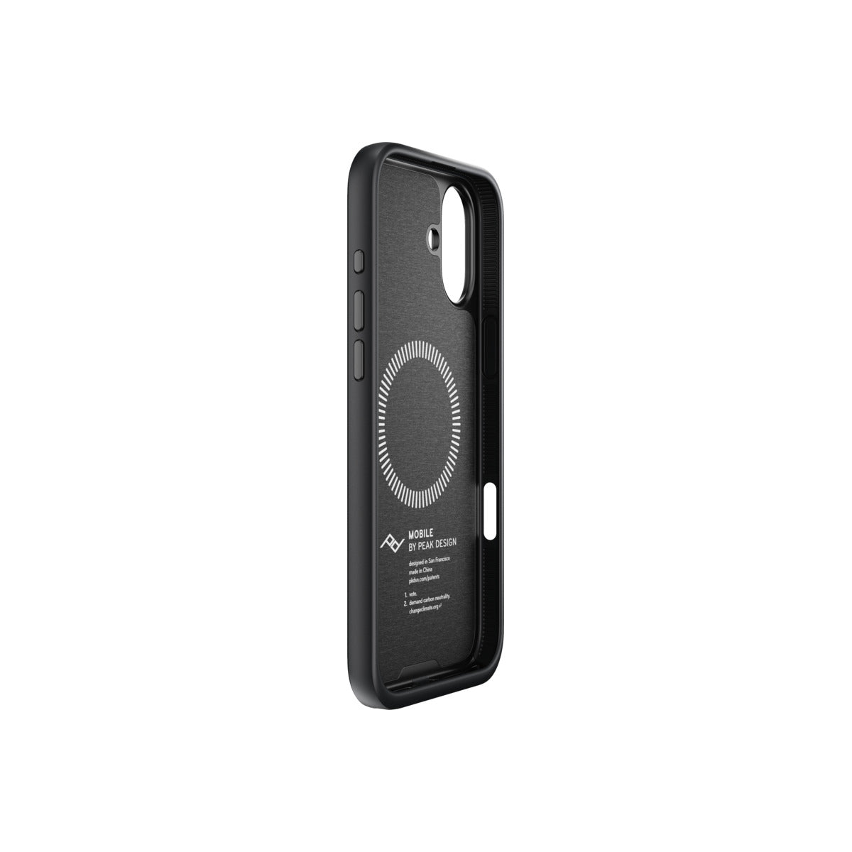 Kryt pro iPhone 16 Plus Peak Design Mobile Everyday Fabric Case - tmavě šedý - iSTYLE CZ