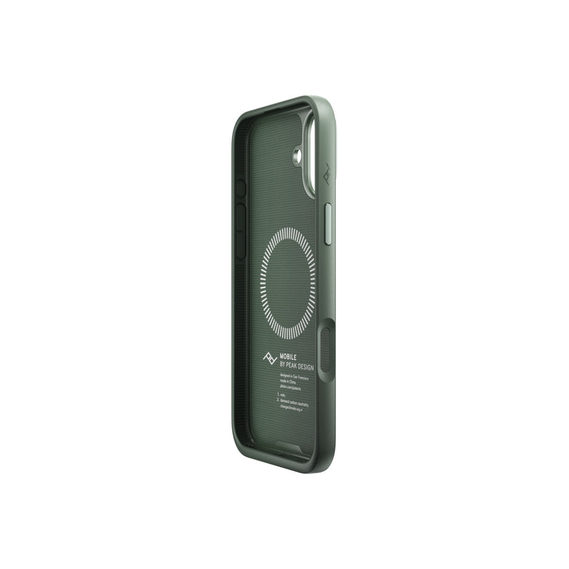 Kryt pro iPhone 16 Plus Peak Design Mobile Everyday Fabric Case - šalvějově zelený - iSTYLE CZ