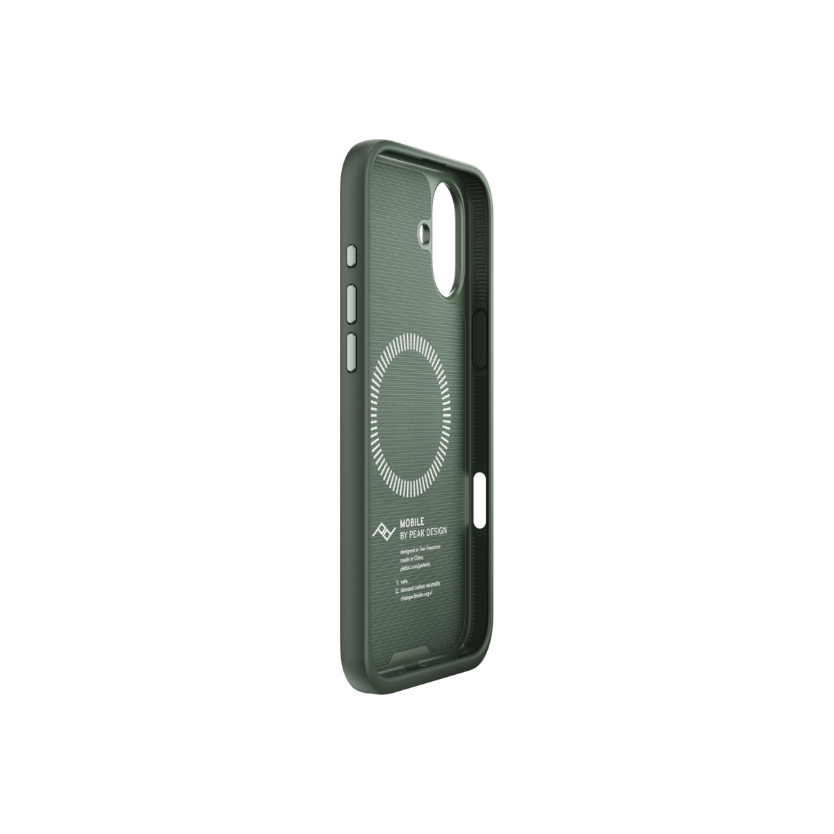 Kryt pro iPhone 16 Plus Peak Design Mobile Everyday Fabric Case - šalvějově zelený - iSTYLE CZ