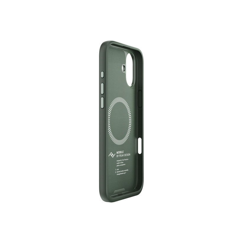 Kryt pro iPhone 16 Plus Peak Design Mobile Everyday Fabric Case - šalvějově zelený - iSTYLE CZ