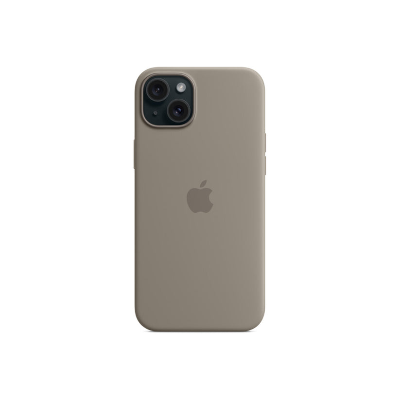 Apple silikonový kryt s MagSafe na iPhone 15 Plus – jílově šedý - iSTYLE CZ