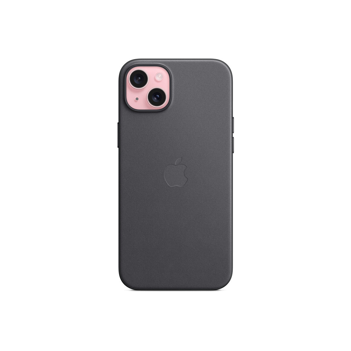 Apple kryt z tkaniny FineWoven s MagSafe na iPhone 15 Plus – černý - iSTYLE CZ