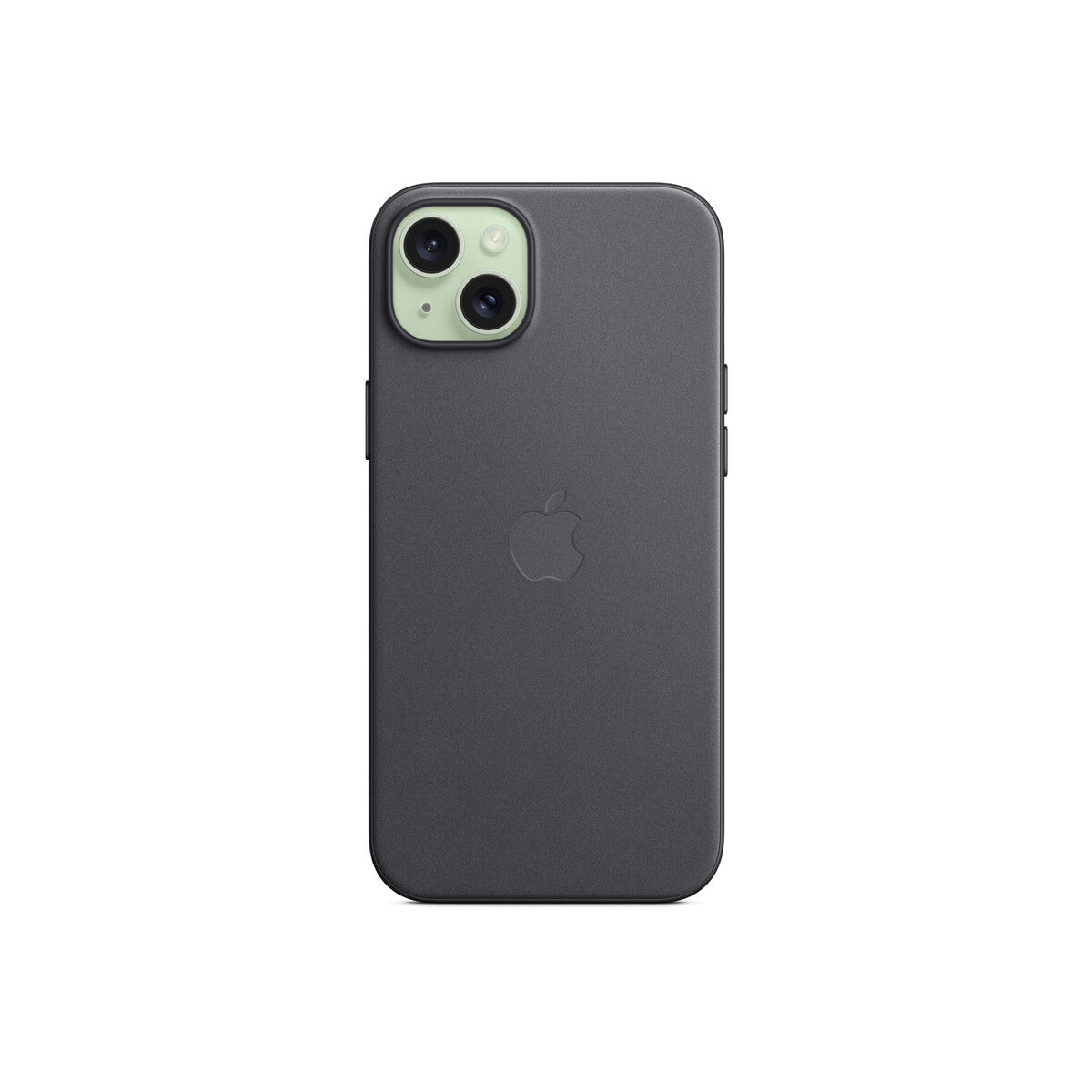 Apple kryt z tkaniny FineWoven s MagSafe na iPhone 15 Plus – černý - iSTYLE CZ