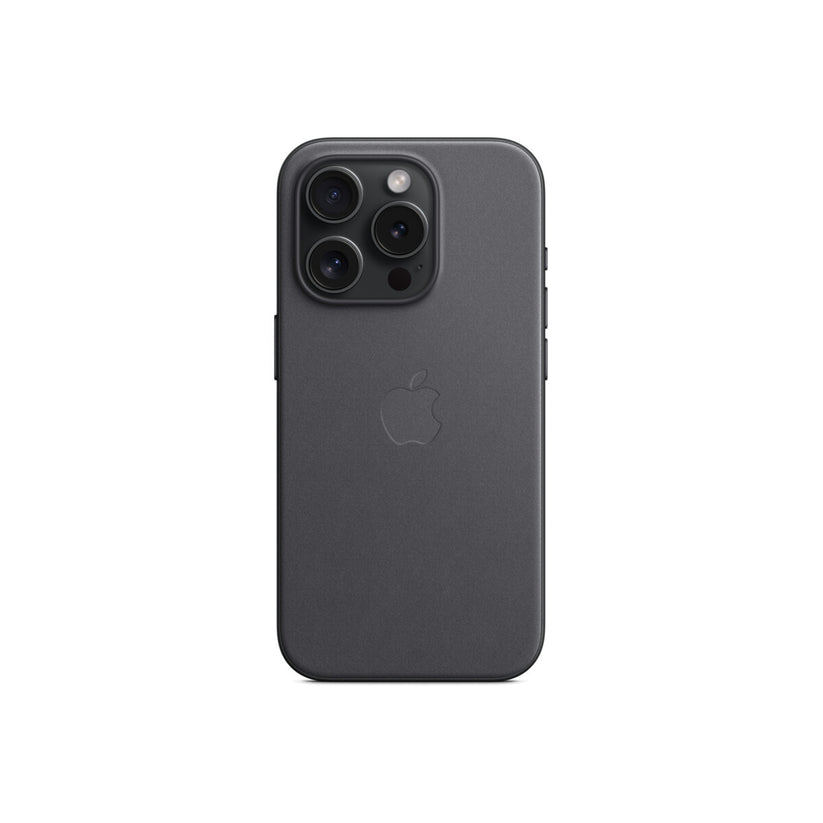 Apple kryt z tkaniny FineWoven s MagSafe na iPhone 15 Pro – černý - iSTYLE CZ