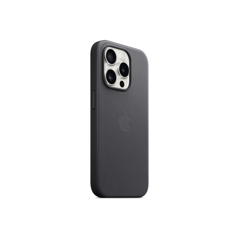 Apple kryt z tkaniny FineWoven s MagSafe na iPhone 15 Pro – černý - iSTYLE CZ