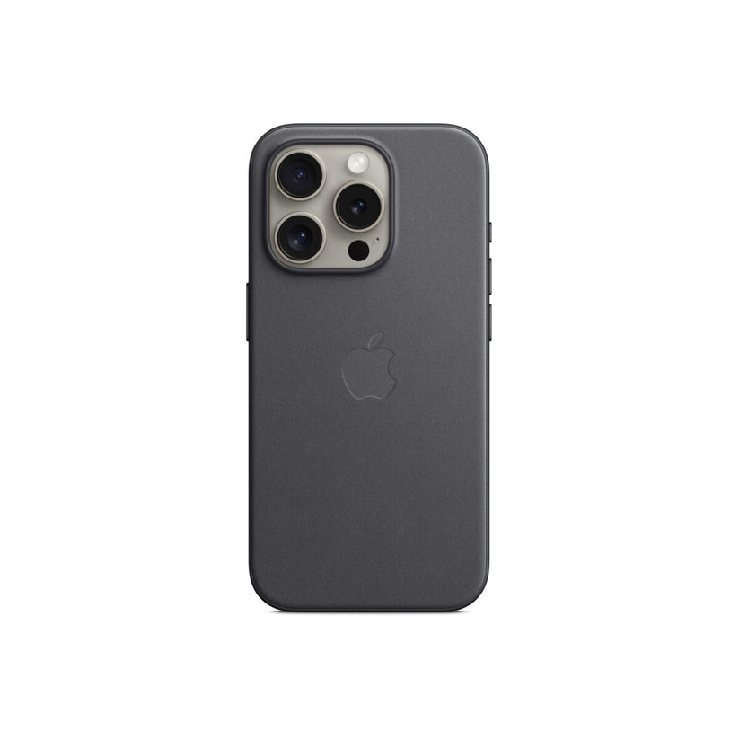 Apple kryt z tkaniny FineWoven s MagSafe na iPhone 15 Pro – černý - iSTYLE CZ