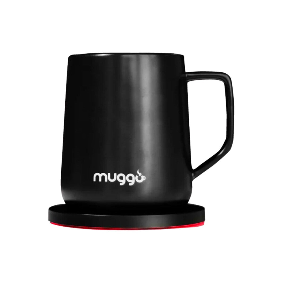 Inteligentní vyhřívaný hrnek Muggo QI Grande - černý