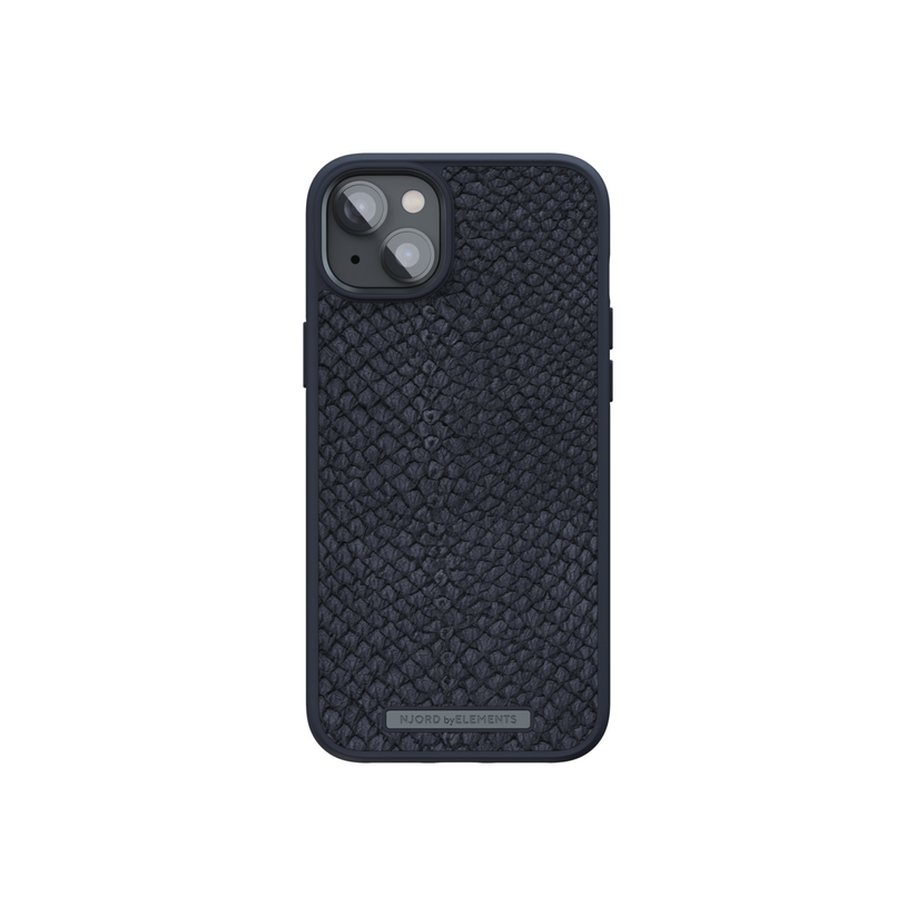 Kožené MagSafe pouzdro pro iPhone 14 Pro Njord byELEMENTS - černé