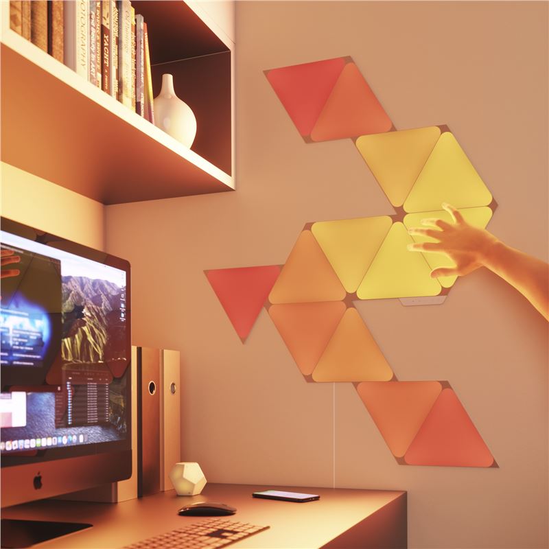 Rozšiřovací sada panelů Nanoleaf Shapes Triangles, 3 kusy