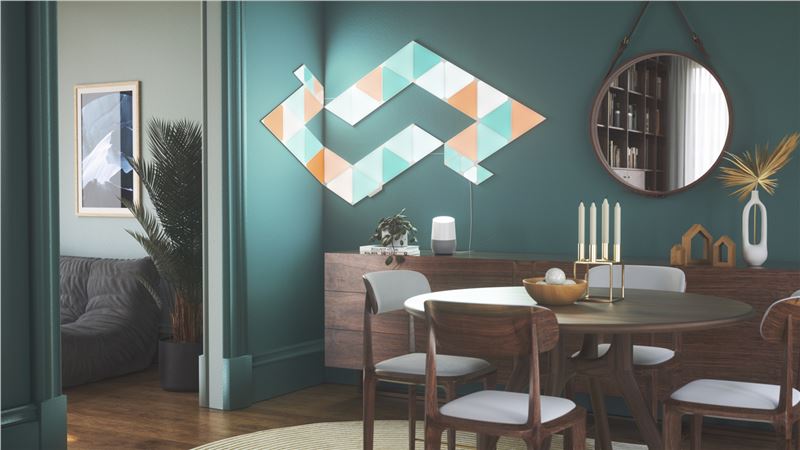 LED panely Nanoleaf Shapes Triangles Starter Kit, 15 kusů