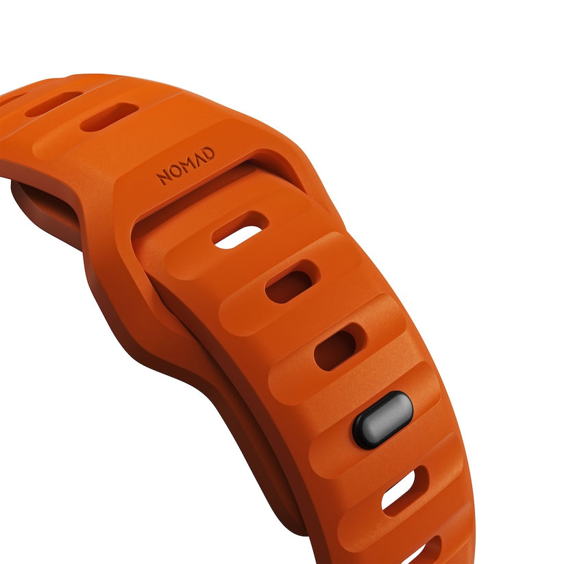 Řemínek pro Apple Watch 42/44/45/49 mm Nomad Sport Strap - oranžový - iSTYLE CZ