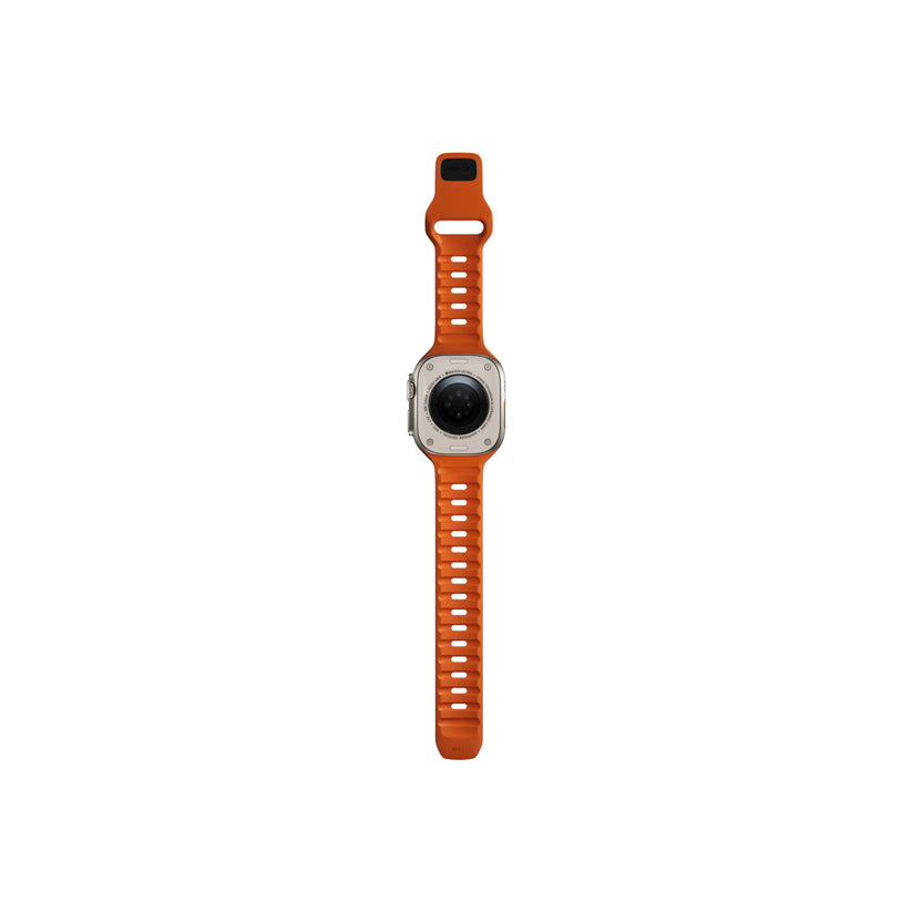 Řemínek pro Apple Watch 42/44/45/49 mm Nomad Sport Strap - oranžový - iSTYLE CZ