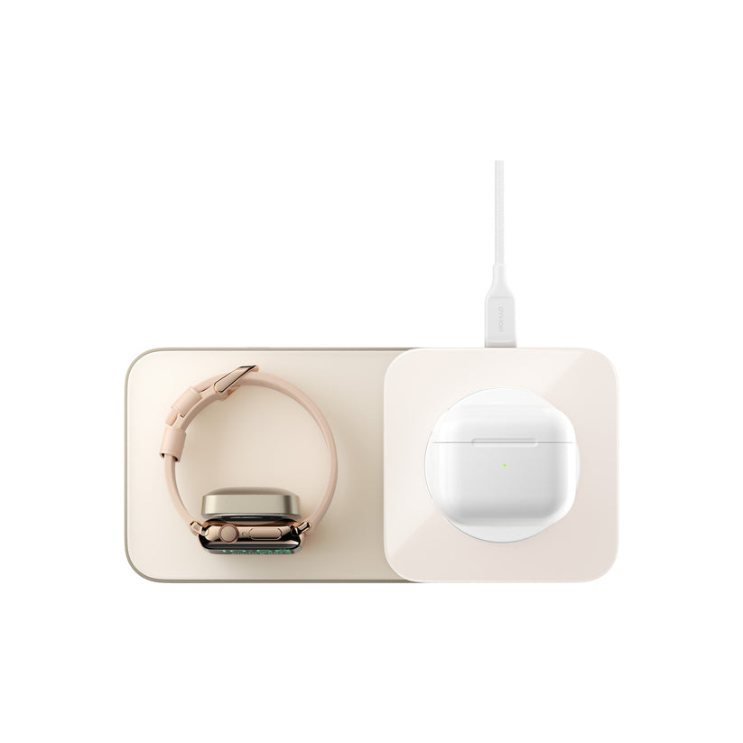 Bezdrátová MagSafe nabíjecí stanice Nomad Base One Max - zlatá