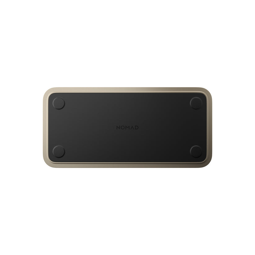 Bezdrátová MagSafe nabíjecí stanice Nomad Base One Max - zlatá
