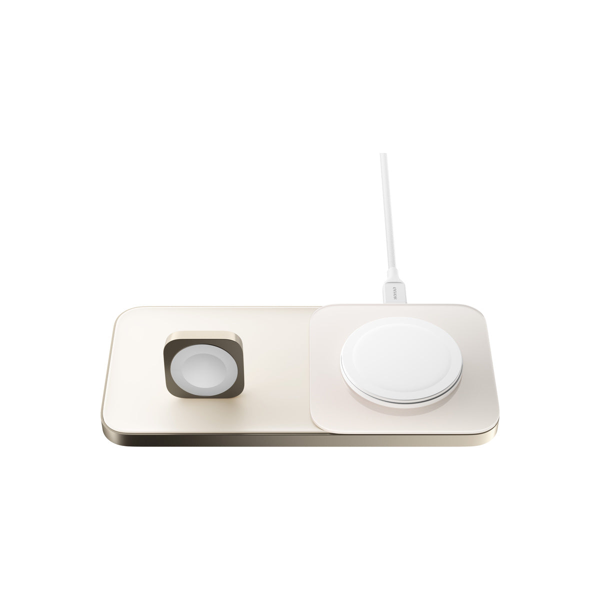 Bezdrátová MagSafe nabíjecí stanice Nomad Base One Max - zlatá