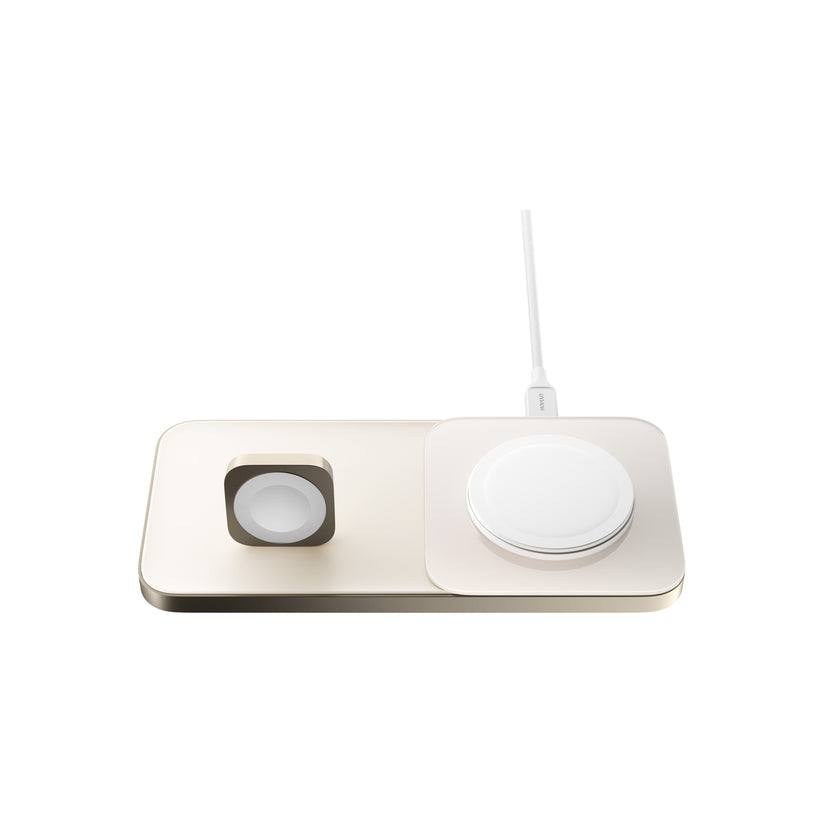 Bezdrátová MagSafe nabíjecí stanice Nomad Base One Max - zlatá