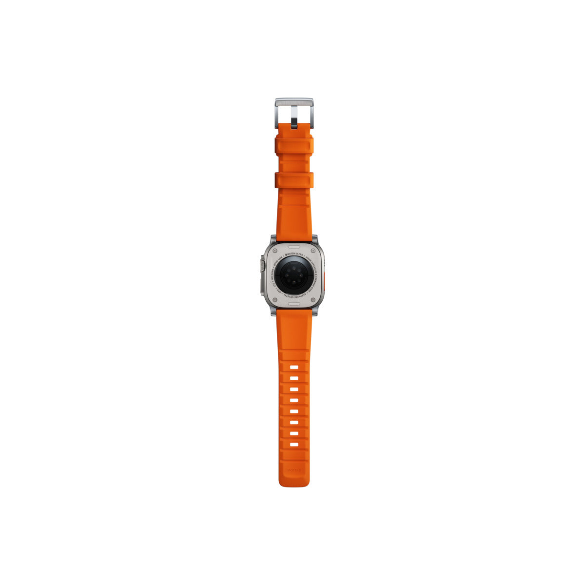 Řemínek pro Apple Watch 42/44/45/49 mm Nomad Rugged Strap - oranžový - iSTYLE CZ