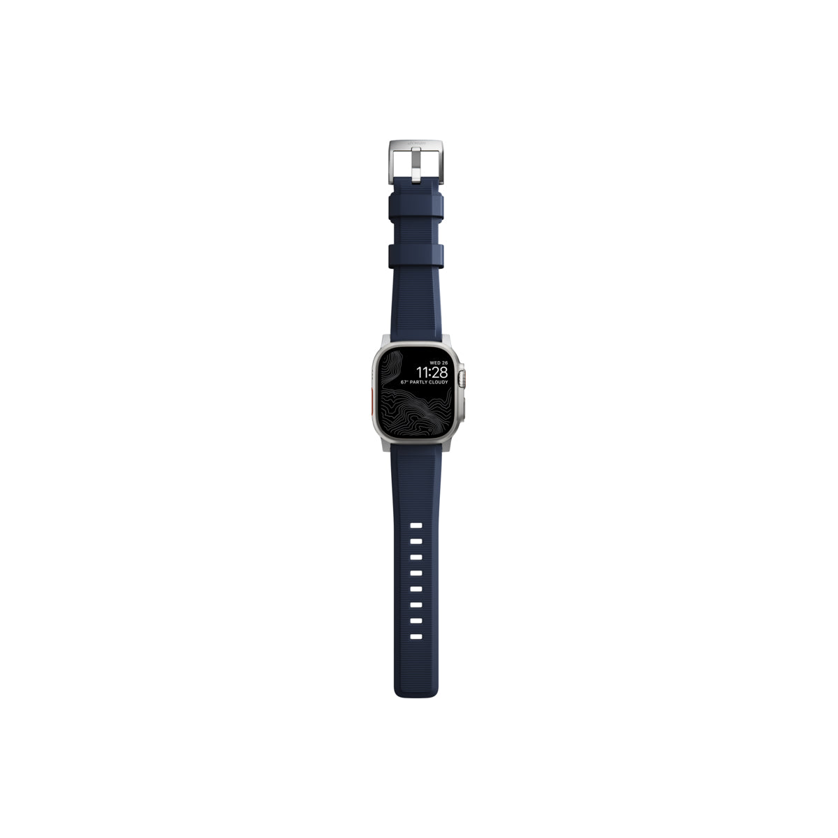 Řemínek pro Apple Watch 42/44/45/49 mm Nomad Rugged Strap - modrý - iSTYLE CZ
