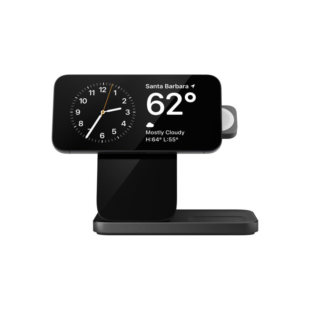 Bezdrátový MagSafe nabíjecí stojánek Nomad Stand One Max 3v1 - černý - iSTYLE CZ