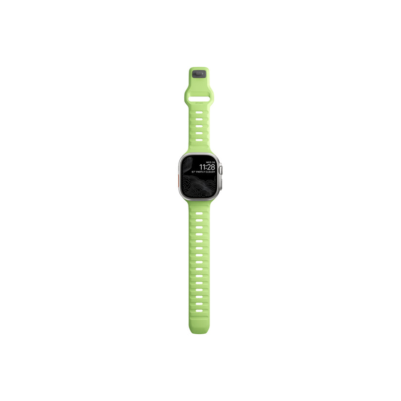 Řemínek pro Apple Watch 42/44/45/49 mm Nomad Sport Strap Glow 2.0 - iSTYLE CZ