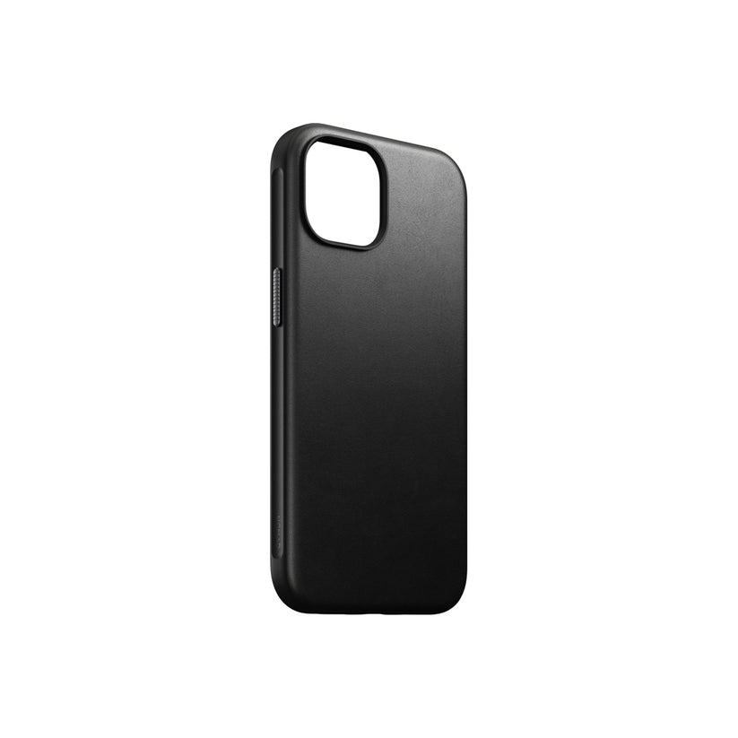 Kožený kryt pro iPhone 15 Plus Nomad Modern - černý - iSTYLE CZ