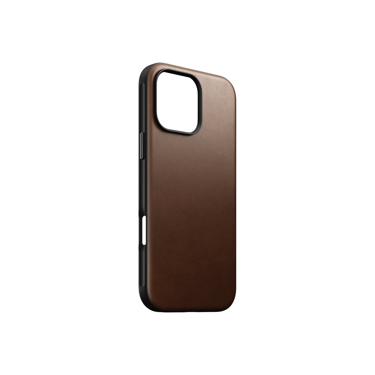 Kožený kryt pro iPhone 16 Pro Max Nomad Modern - hnědý - iSTYLE CZ