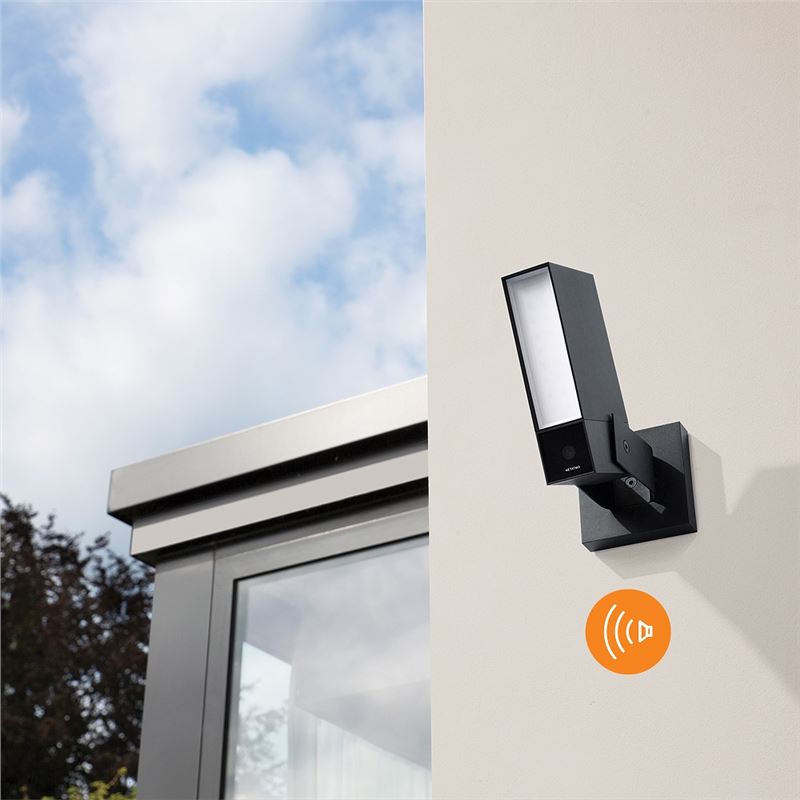 Inteligentní venkovní kamera se sirénou Netatmo Smart - černá - iSTYLE CZ