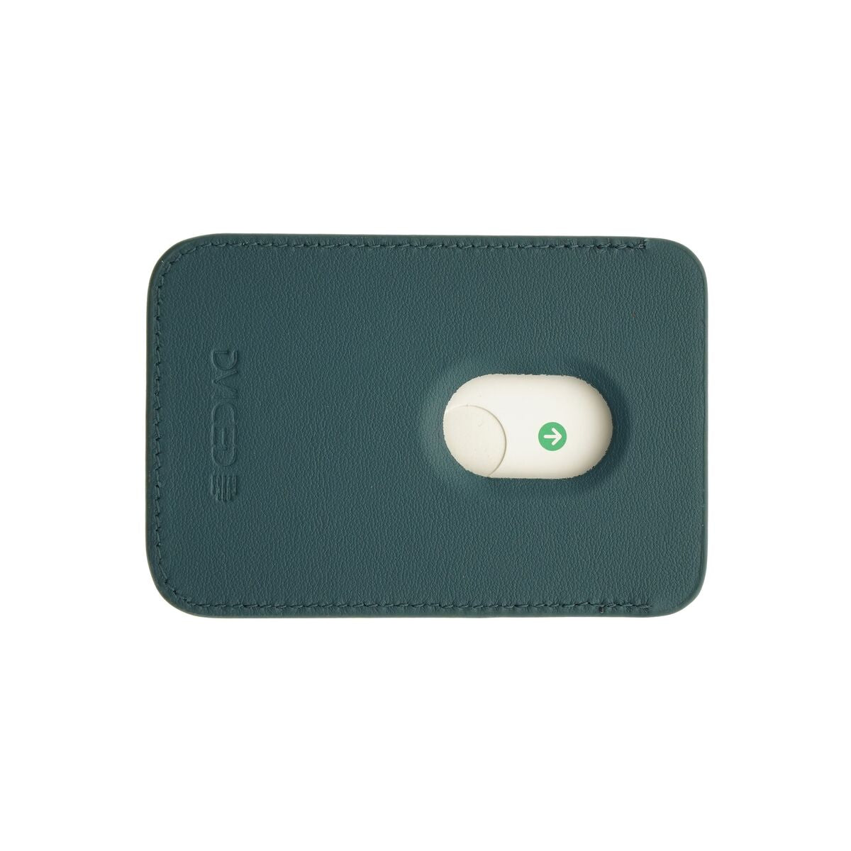 Kožená MagSafe peněženka Dviced s podstavcem – modrá - iSTYLE CZ