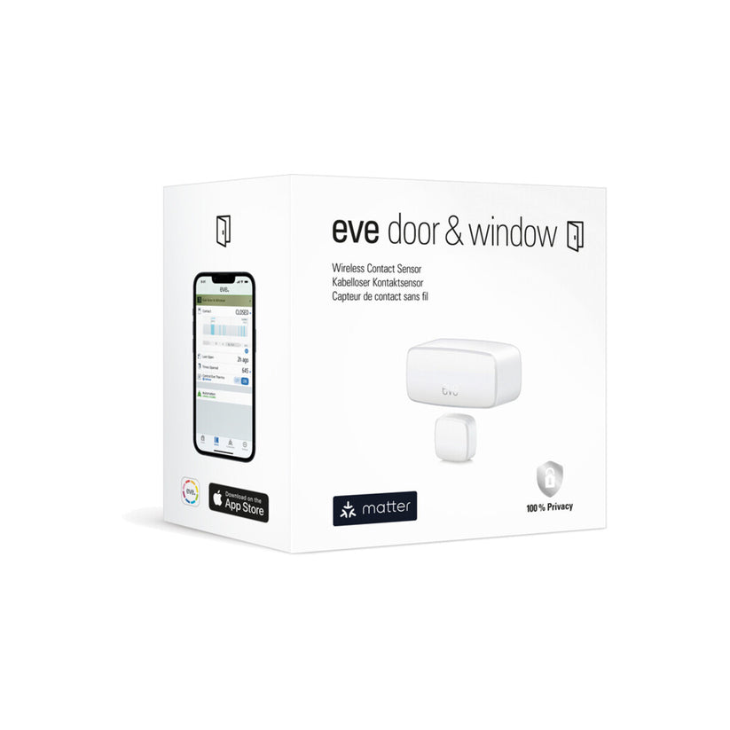 Chytrý bezdrátový senzor k umístění na okno a dveře Eve Door & Window - iSTYLE CZ