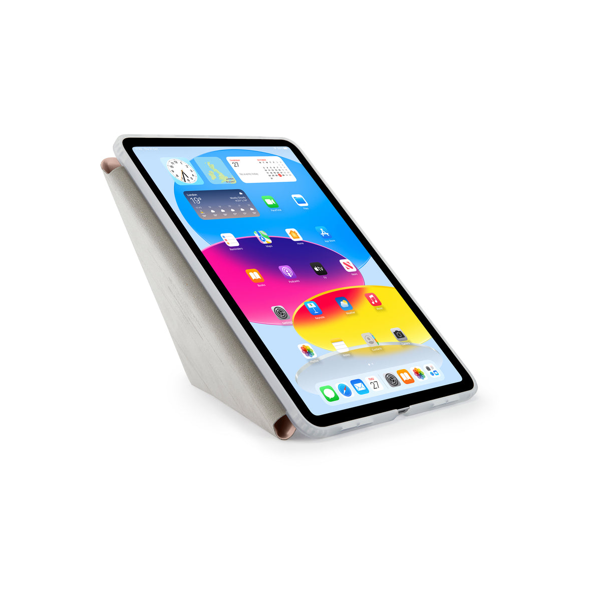 Pouzdro pro iPad 10,9" 2022 Pipetto Origami No1 Original Case - růžové - iSTYLE CZ