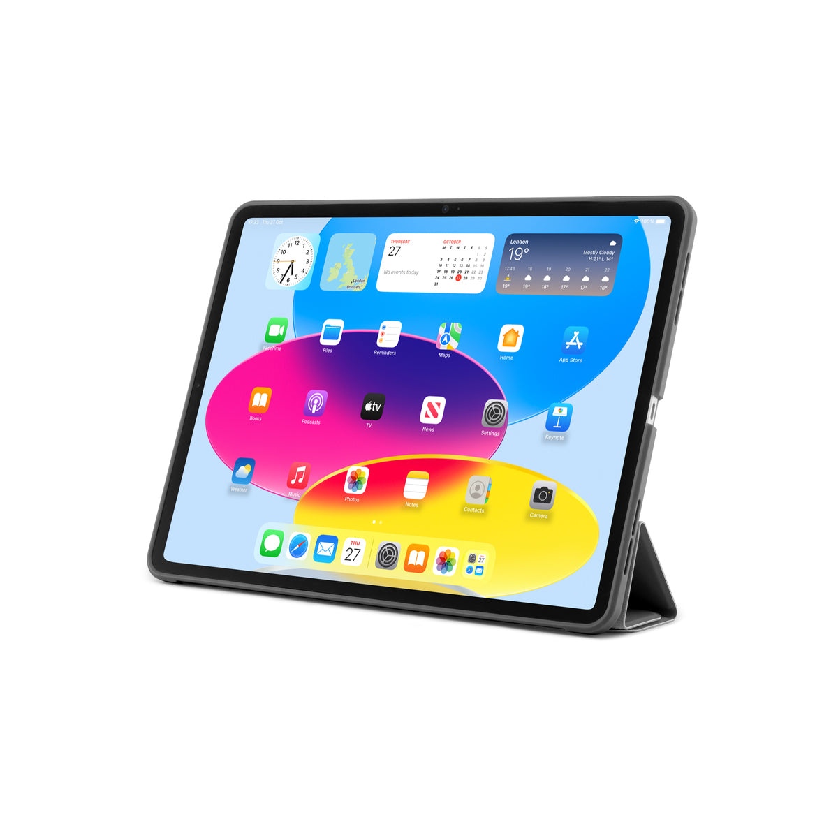 Pouzdro pro iPad 10,9" 2022 Pipetto Origami No1 Original Case - šedé - iSTYLE CZ