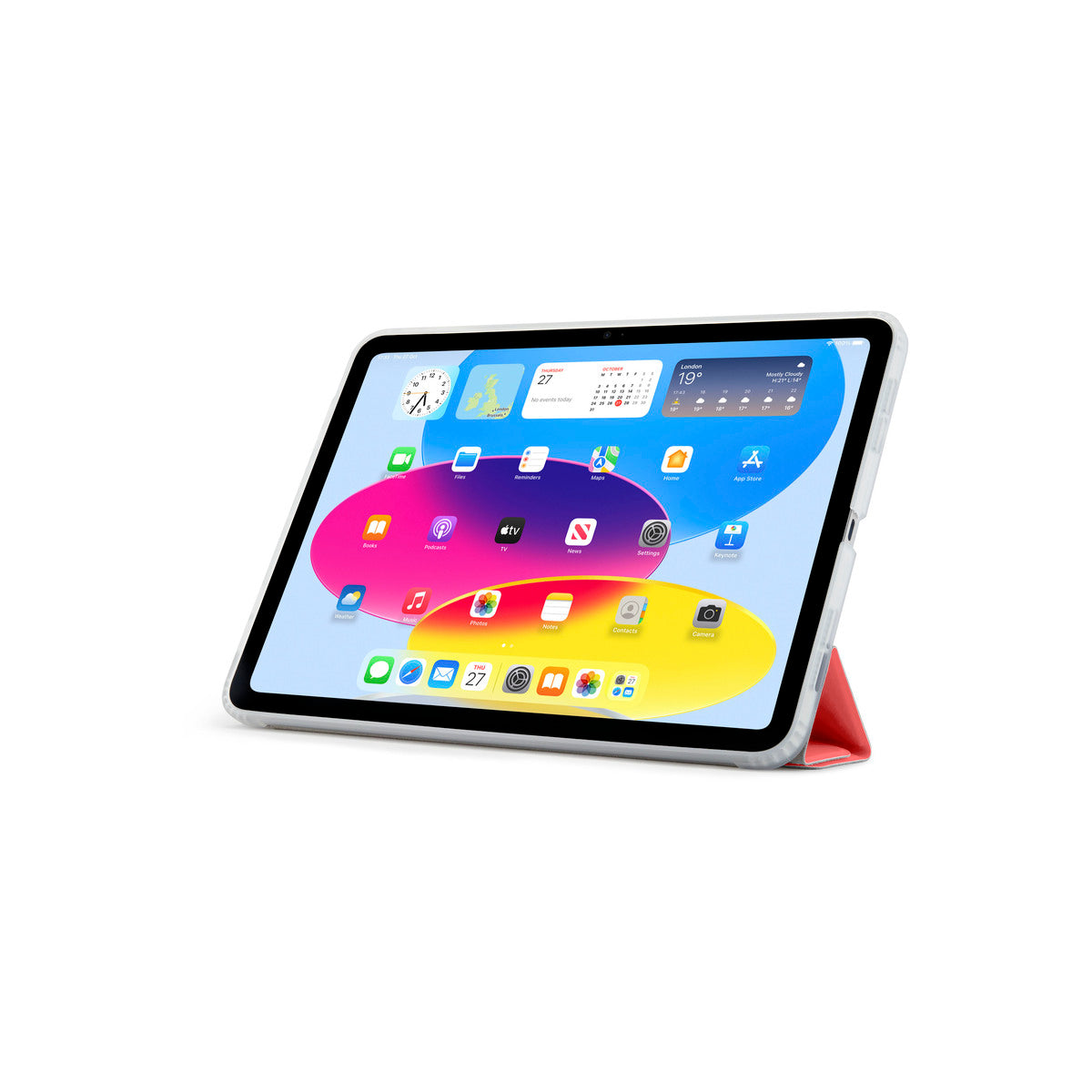 Pouzdro pro iPad 10,9" 2022 Pipetto Origimi No1 Original Case - růžové - iSTYLE CZ