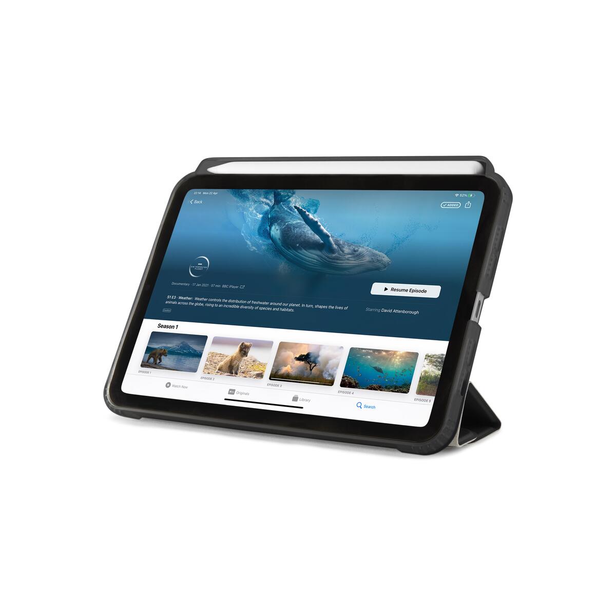 Pouzdro pro iPad mini Pipetto Origami No3 Pencil case - černé - iSTYLE CZ