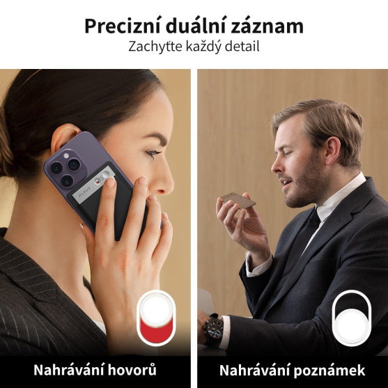 AI záznamník Plaud Note – černý - iSTYLE.cz