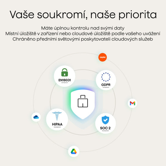 AI záznamník Plaud Note Pro – černý