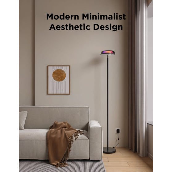 Stojací lampa Govee Uplighter RGBICWW Floor Lamp – černá