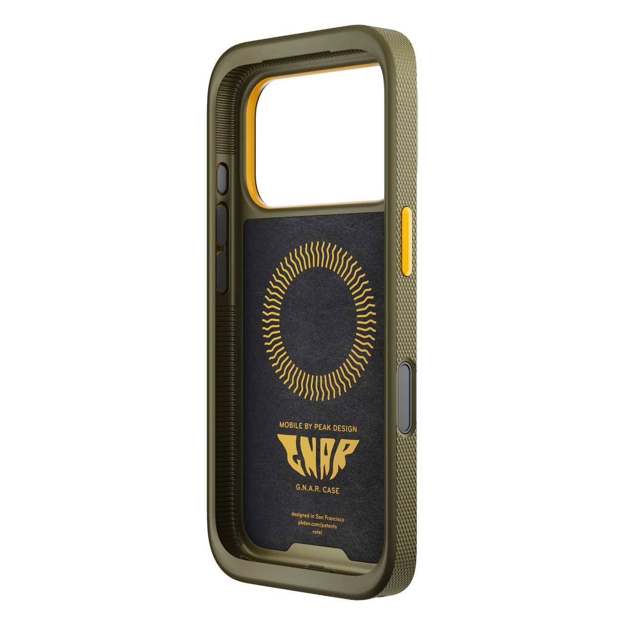 Kryt pro iPhone 17 Pro Peak Design Mobile GNAR Case - pískově hnědý