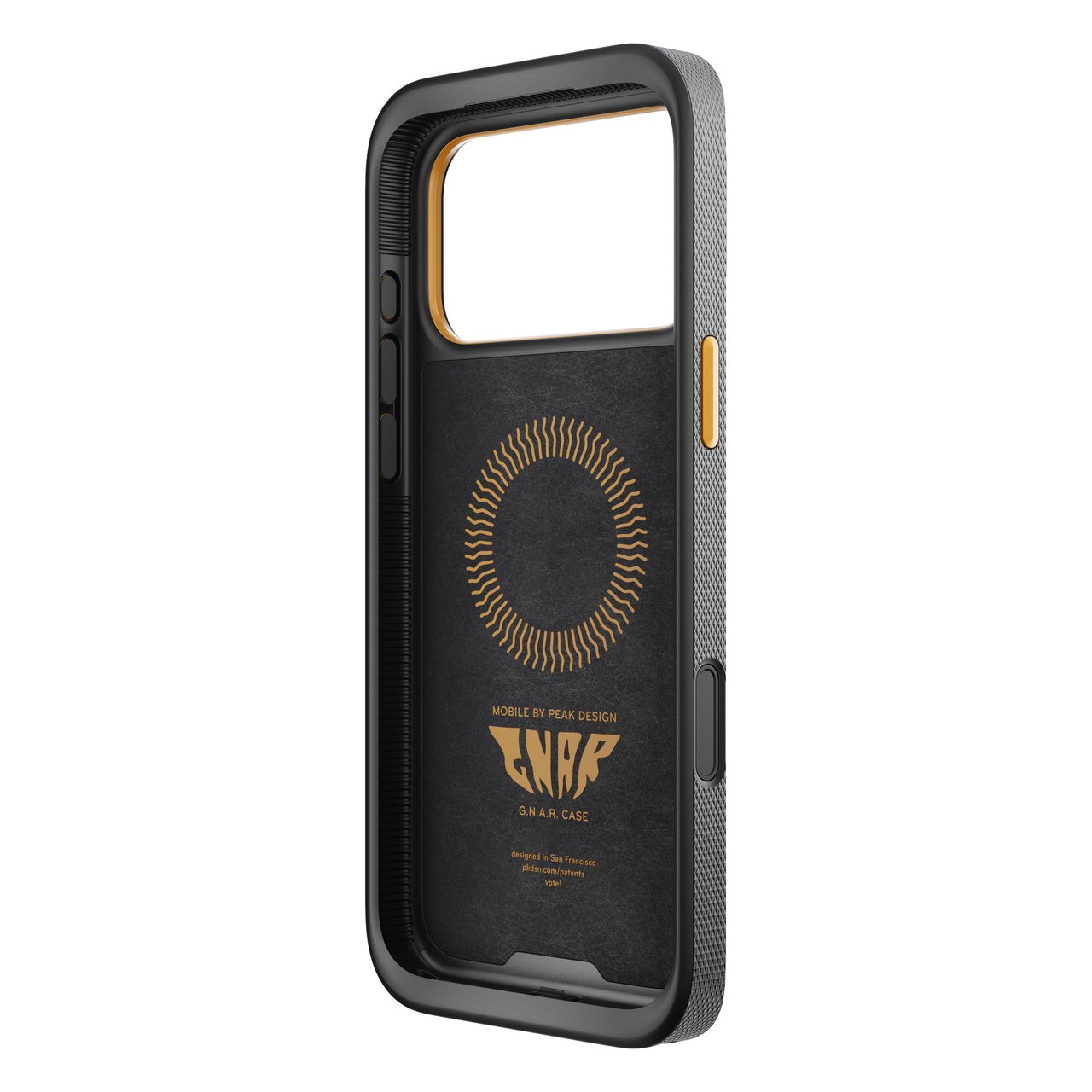 Kryt pro iPhone 17 Pro Max Peak Design Mobile GNAR Case - černý