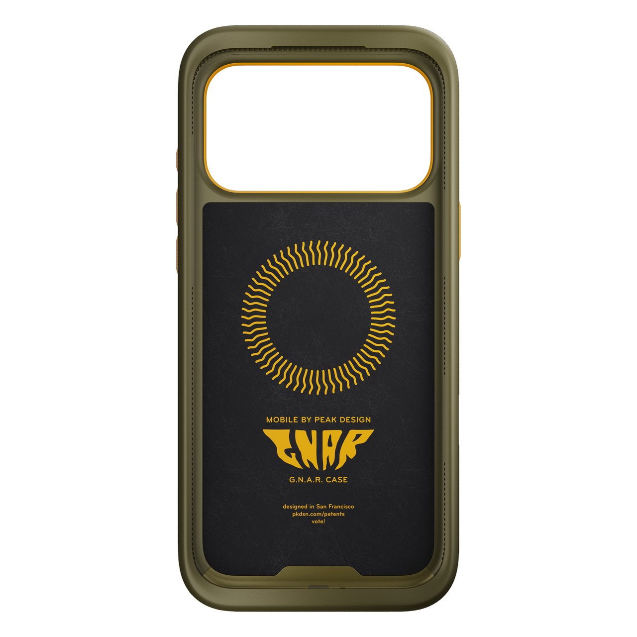 Kryt pro iPhone 17 Pro Max Peak Design Mobile GNAR Case - pískově hnědý