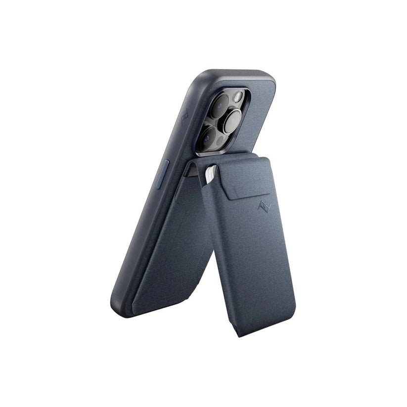 MagSafe peněženka se stojánkem Peak Design Slim Wallet - půlnočně modrá - iSTYLE CZ