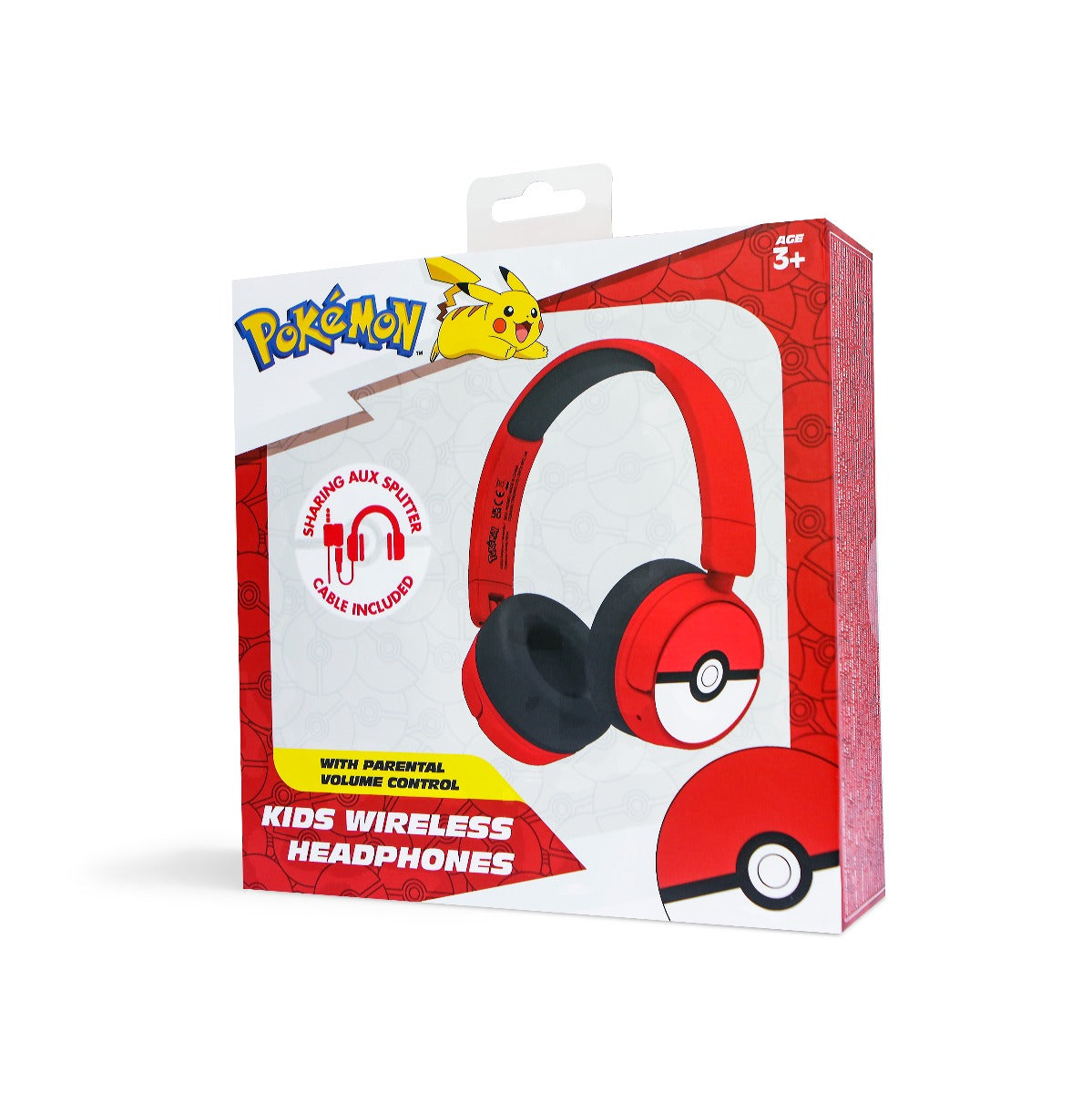 Dětská bezdrátová sluchátka OTL Poké Ball - iSTYLE CZ