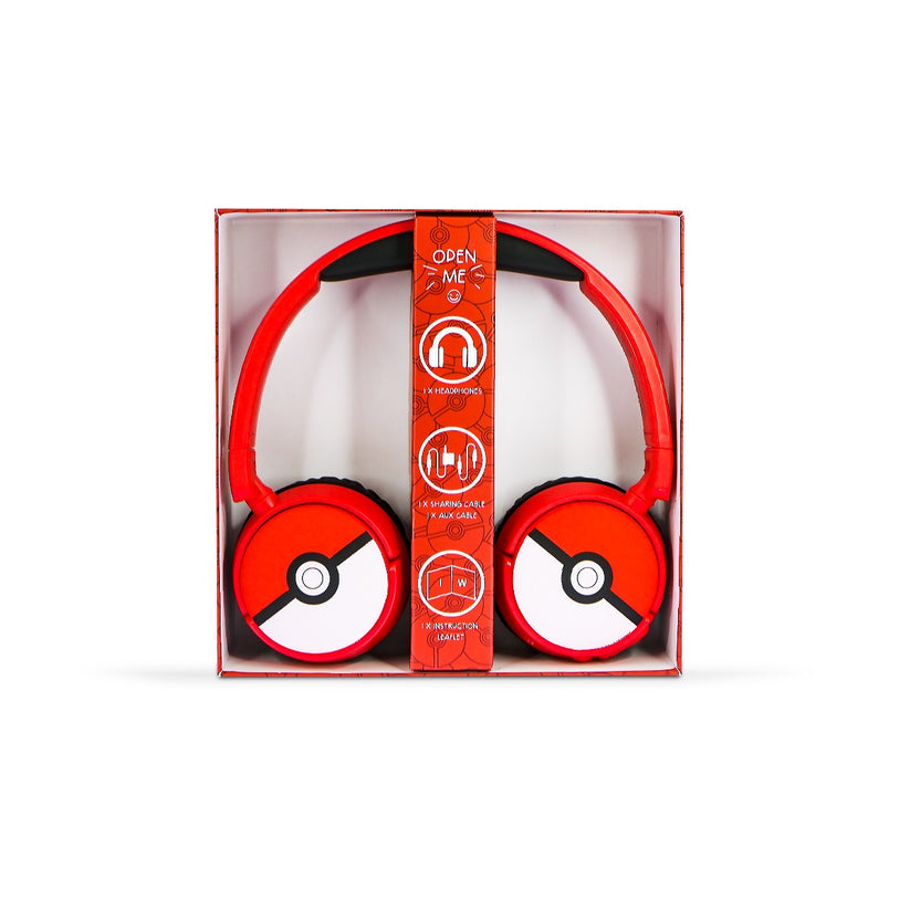 Dětská bezdrátová sluchátka OTL Poké Ball - iSTYLE CZ