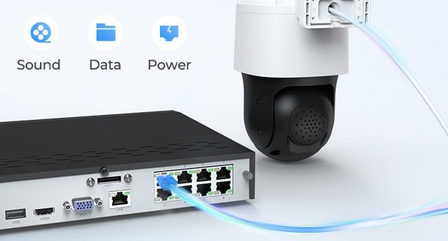 Venkovní kamera Reolink PoE camera Trackmix PoE