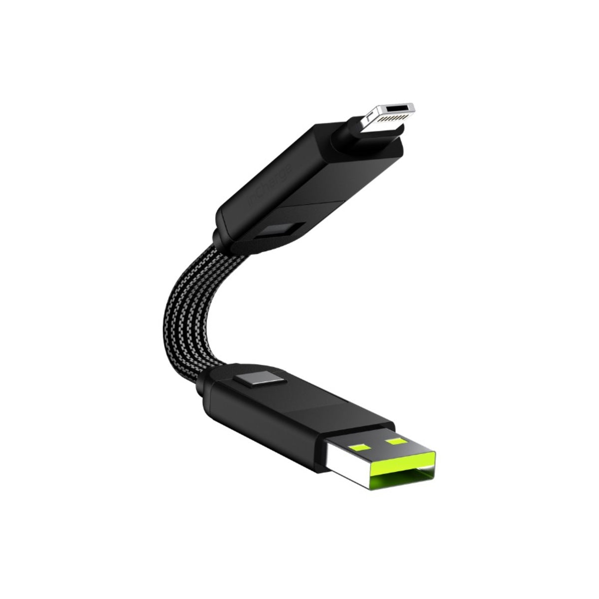 Nabíjecí kabel 6v1 Rolling Square inCharge XL - černý - iSTYLE CZ