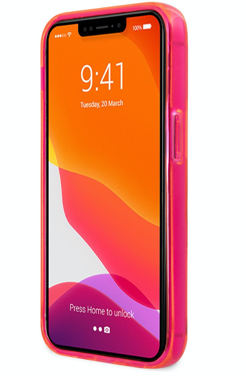 Pouzdro na iPhone 13 Pro Max Karl Lagerfeld and Choupette - růžové - iSTYLE CZ