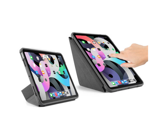 Obal na iPad Air 10.9" (2020) Pipetto Origami Shield - černý - iSTYLE CZ