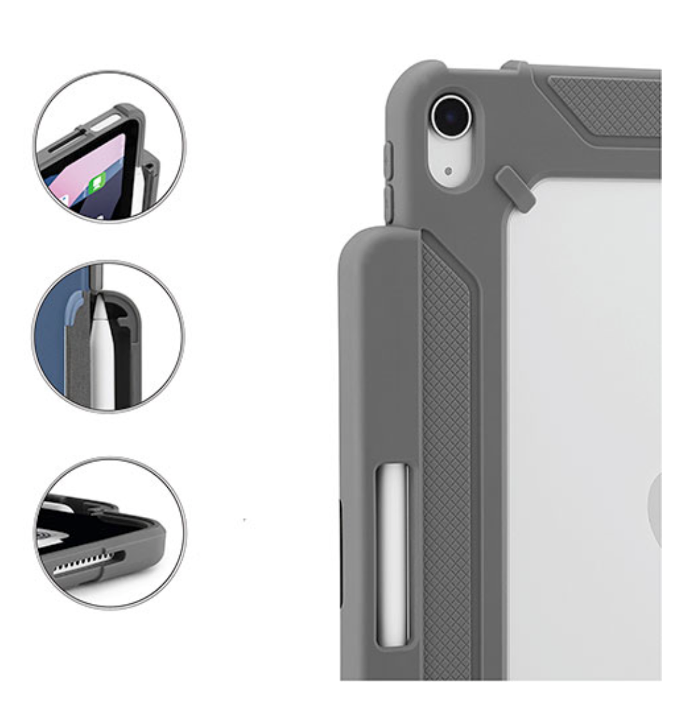 Obal na iPad Air 10.9" (2020) Pipetto Origami Pencil Shield - modrý