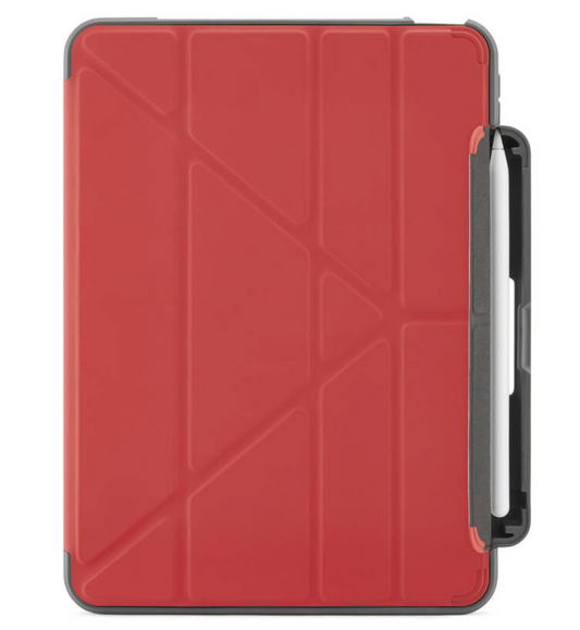 Obal na iPad Air 10.9" (2020) Pipetto Origami Pencil Shield - červený - iSTYLE CZ