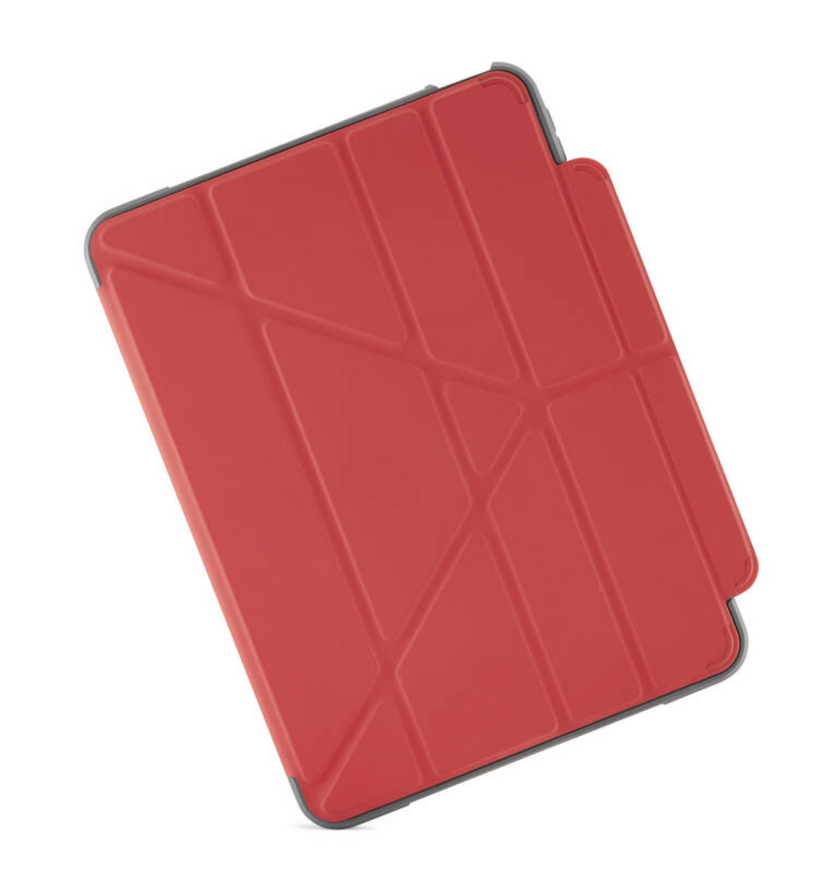 Obal na iPad Air 10.9" (2020) Pipetto Origami Pencil Shield - červený - iSTYLE CZ